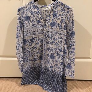 Patterned tunic